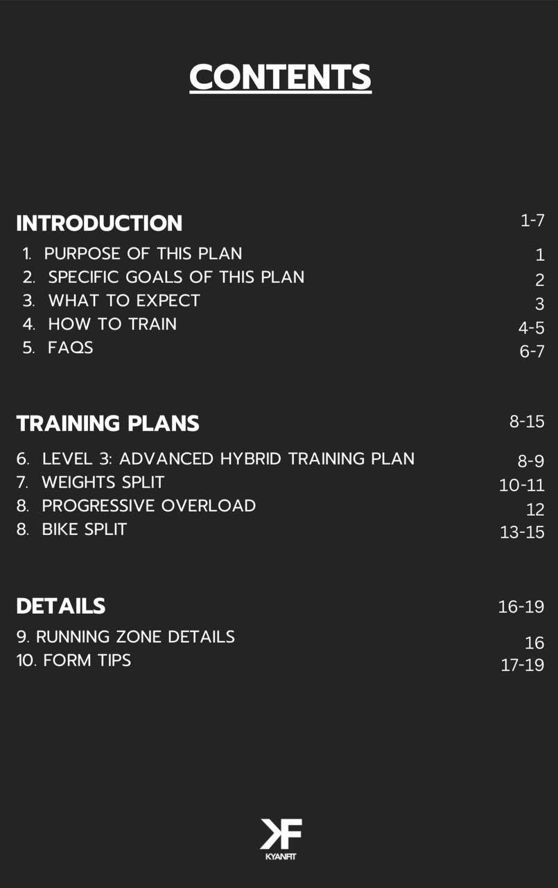HYBRID TRAINING- LEVEL 3
