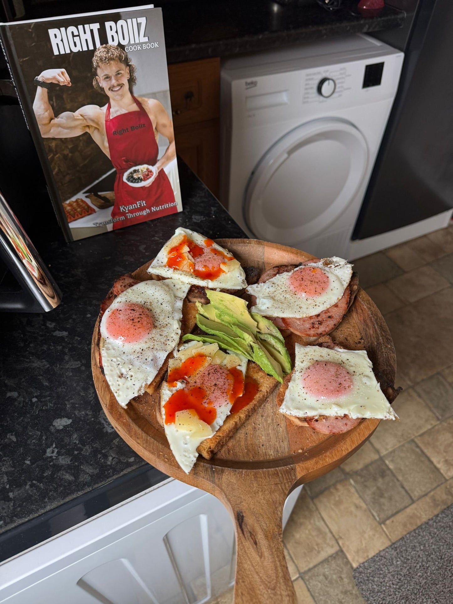 RIGHT BOIIZ COOKBOOK: PHYSICAL HARDBACK COPY